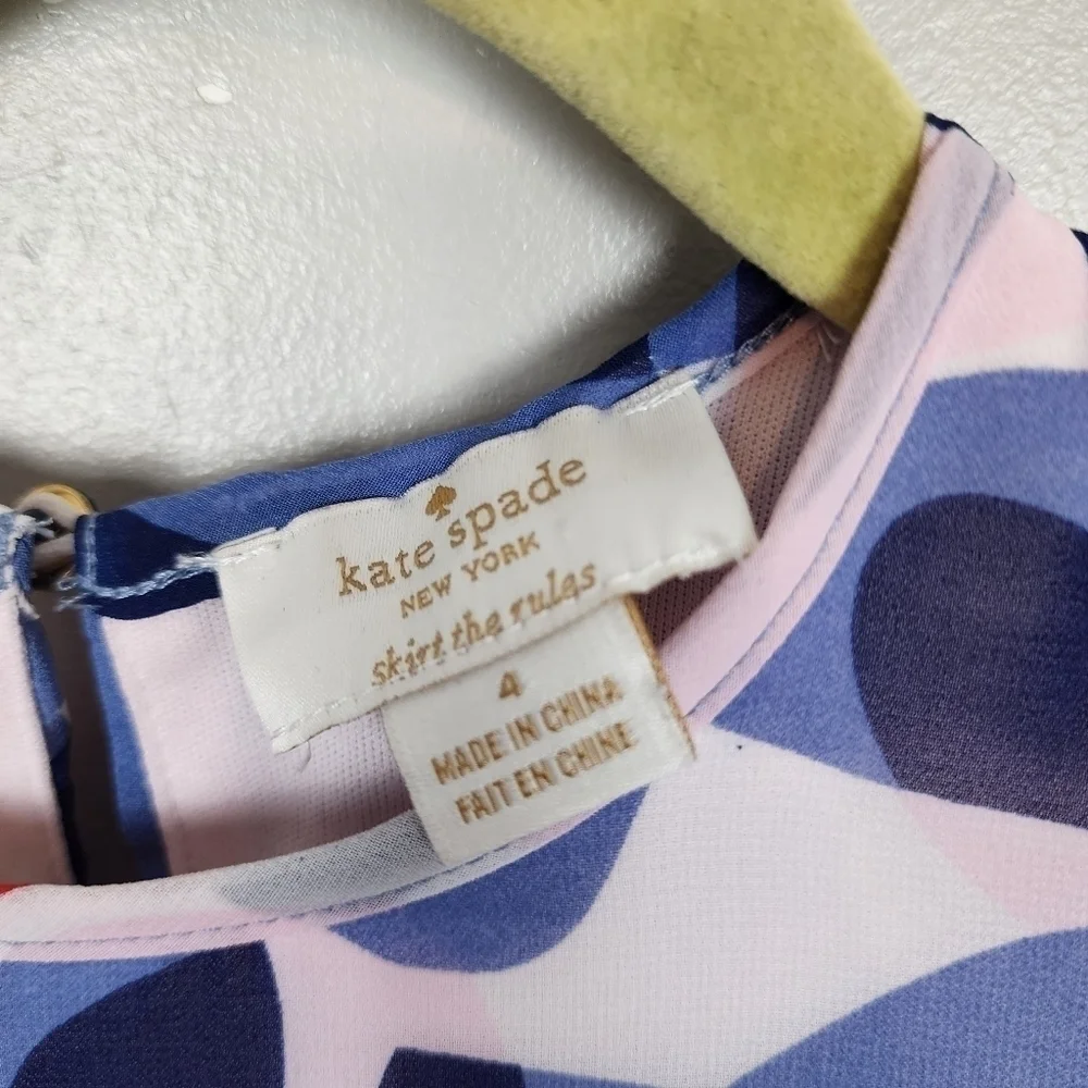 kate spade little girls heart dress, size 4
